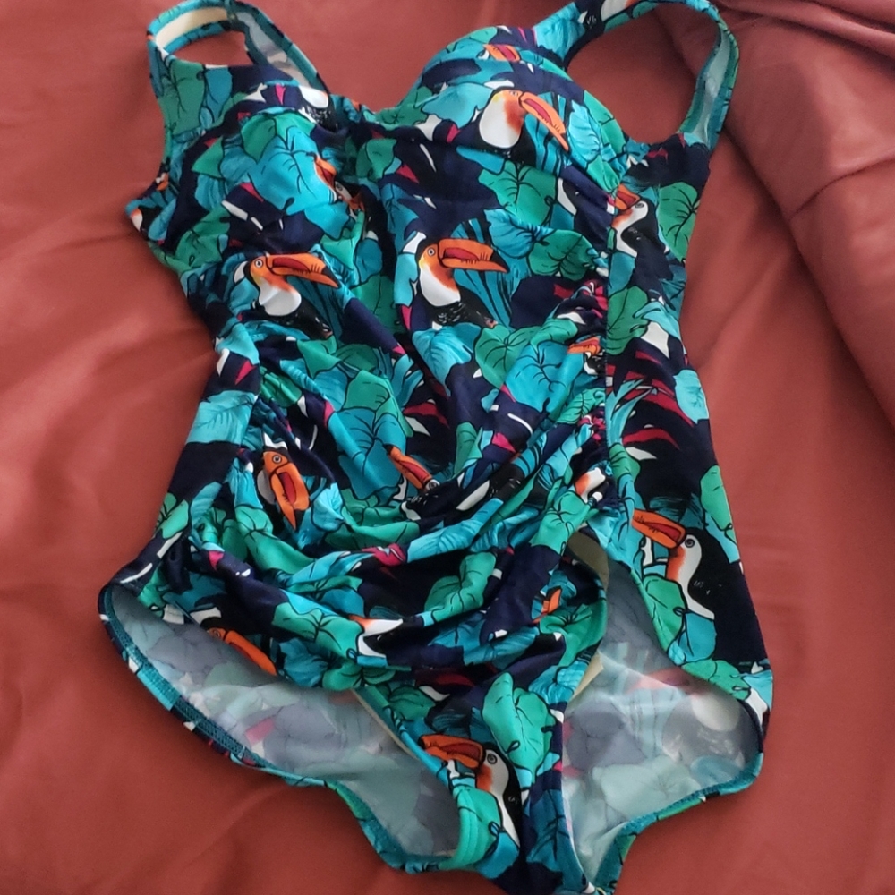Talbots Brand- 1 Piece Bathing Suite Size 10